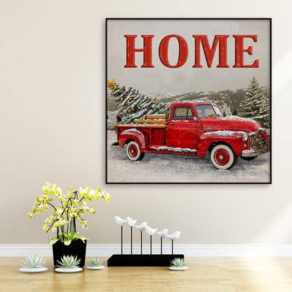 Car - Full Round Drill Diamond Painting 30*30CM