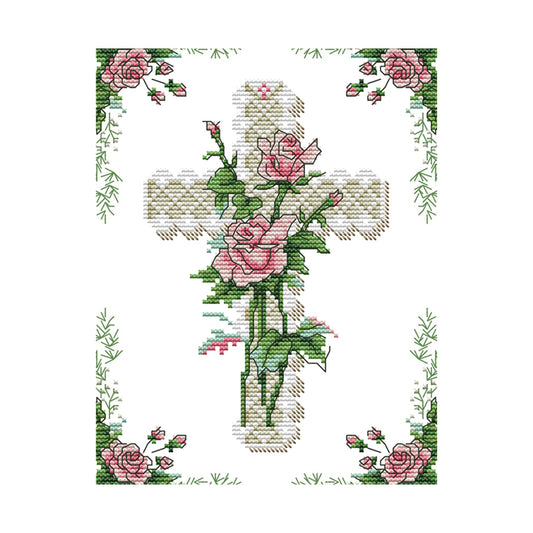 Religious - 14CT Stamped Cross Stitch 21*28CM