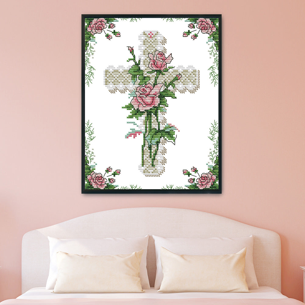 Religious - 14CT Stamped Cross Stitch 21*28CM