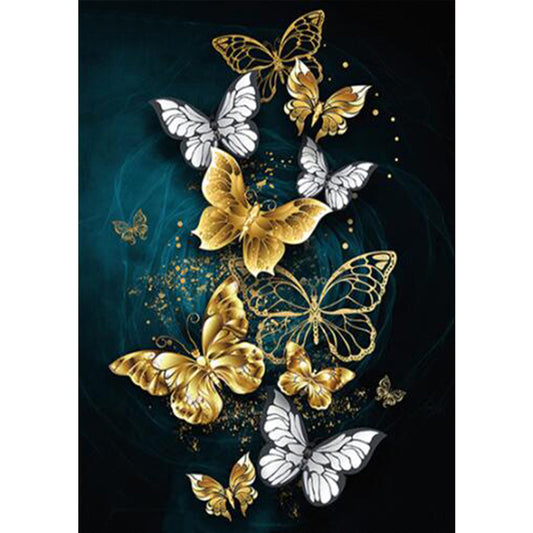 Butterfly - Full Round Drill Diamond Painting 30*40CM