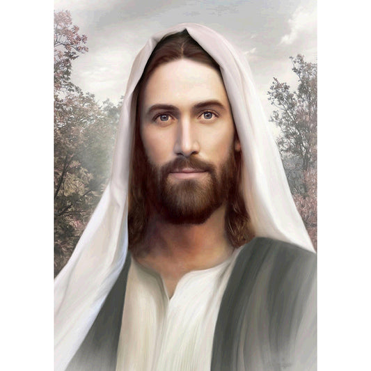 Jesus - Full Round Drill Diamond Painting 30*40CM