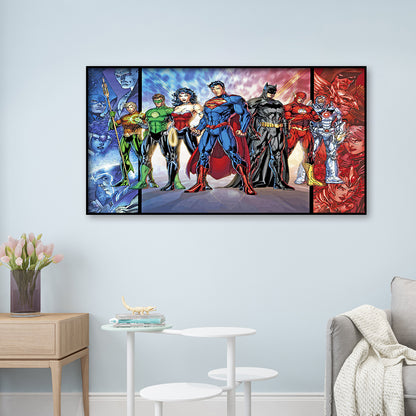 Superheroes Assemble - Full Round Drill Diamond Painting 85*45CM