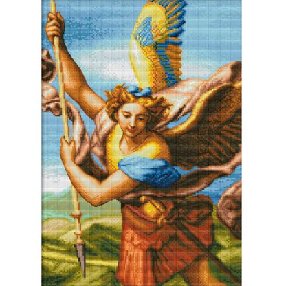 Angel - 14CT Stamped Cross Stitch 59*81CM