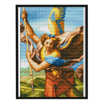 Angel - 14CT Stamped Cross Stitch 59*81CM