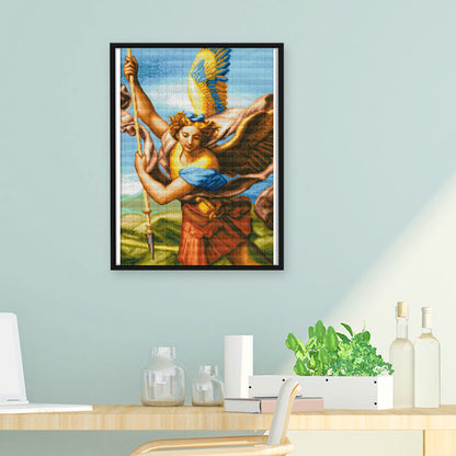 Angel - 14CT Stamped Cross Stitch 59*81CM