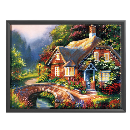 Pleasant Landscape - 14CT Counted Cross Stitch 50*40CM