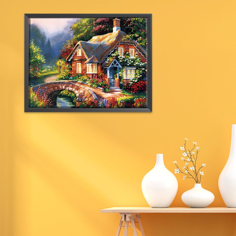 Pleasant Landscape - 14CT Counted Cross Stitch 50*40CM