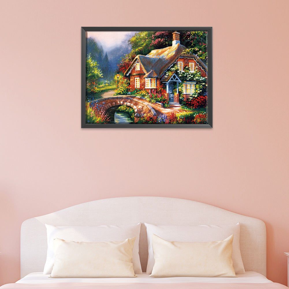 Pleasant Landscape - 14CT Counted Cross Stitch 50*40CM