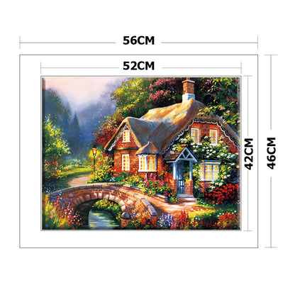 Pleasant Landscape - 14CT Counted Cross Stitch 50*40CM