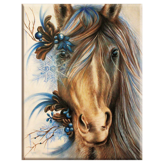 Horse - 14CT Counted Cross Stitch 40*50CM