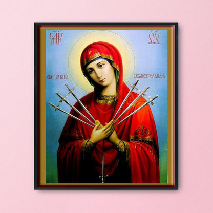 Religion - 14CT Stamped Cross Stitch 40*50CM