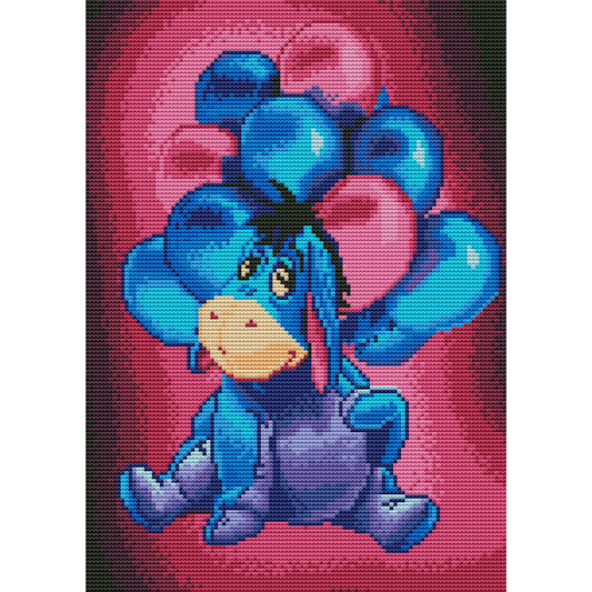 Balloon - 11CT Stamped Cross Stitch 30x40CM