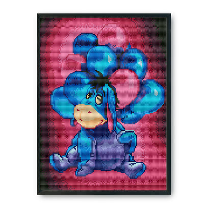 Balloon - 11CT Stamped Cross Stitch 30x40CM