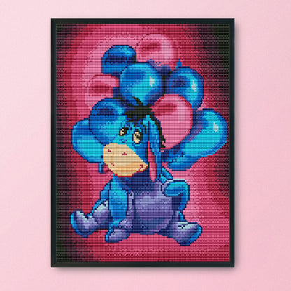 Balloon - 11CT Stamped Cross Stitch 30x40CM