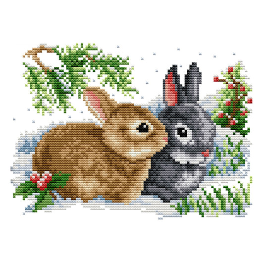 Animal- 11CT Stamped Cross Stitch 33 *24CM