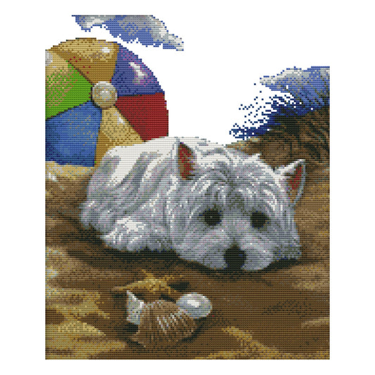 Animal- 11CT Stamped Cross Stitch 45 *53CM