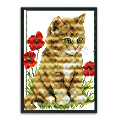 Animal- 11CT Stamped Cross Stitch 27 *37CM