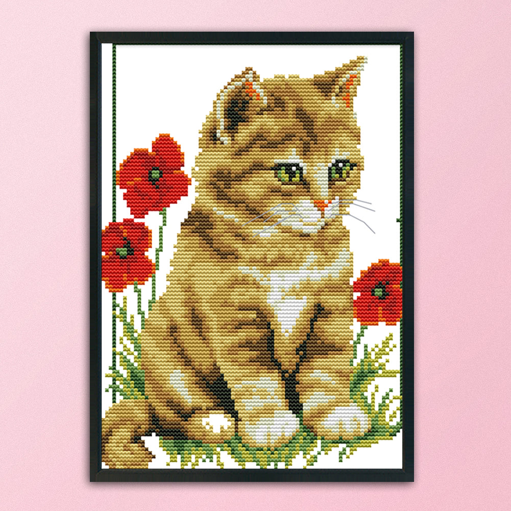 Animal- 11CT Stamped Cross Stitch 27 *37CM