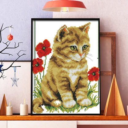 Animal- 11CT Stamped Cross Stitch 27 *37CM