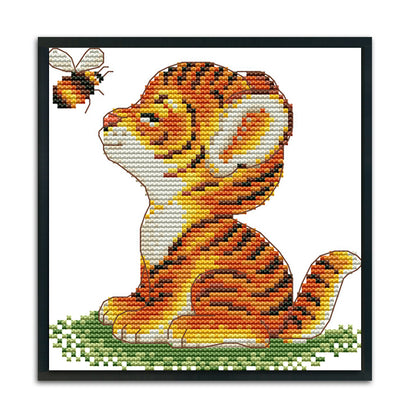 Animal- 11CT Stamped Cross Stitch 23 *24CM