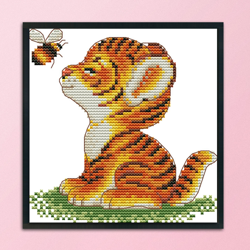 Animal- 11CT Stamped Cross Stitch 23 *24CM