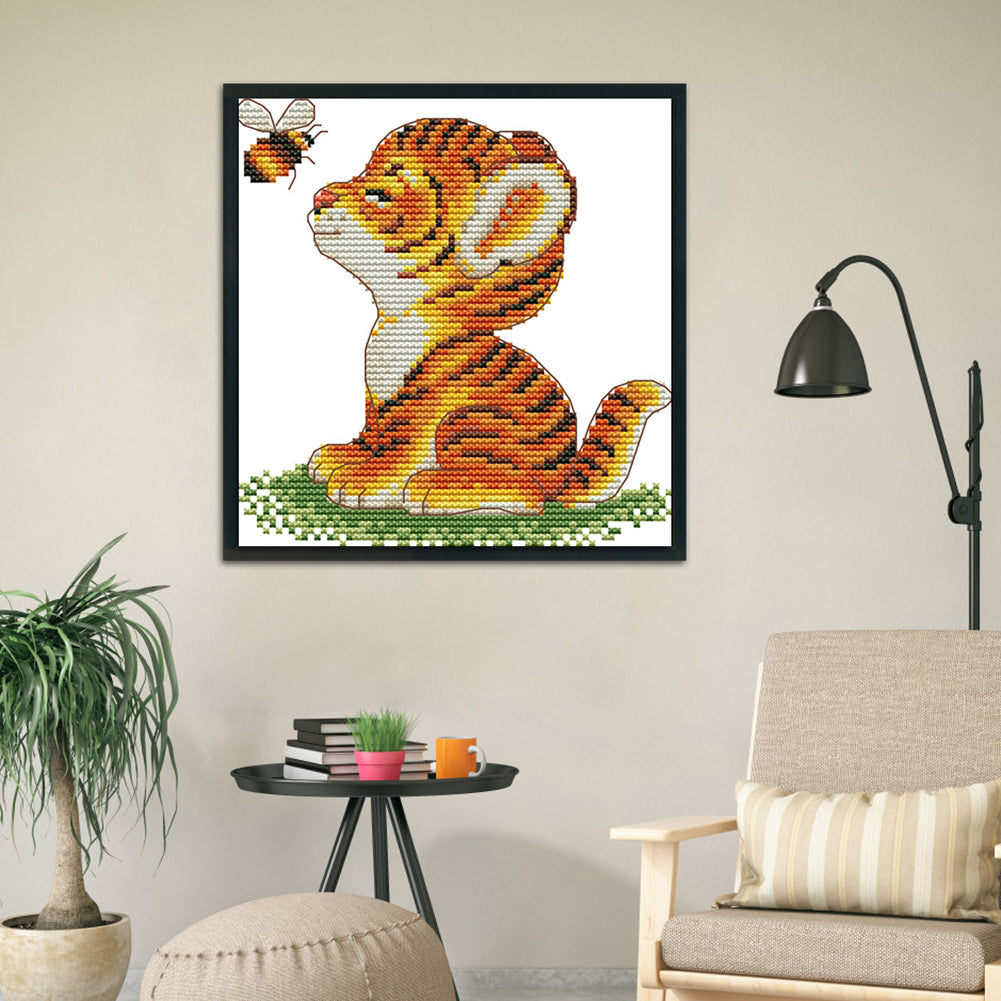 Animal- 11CT Stamped Cross Stitch 23 *24CM