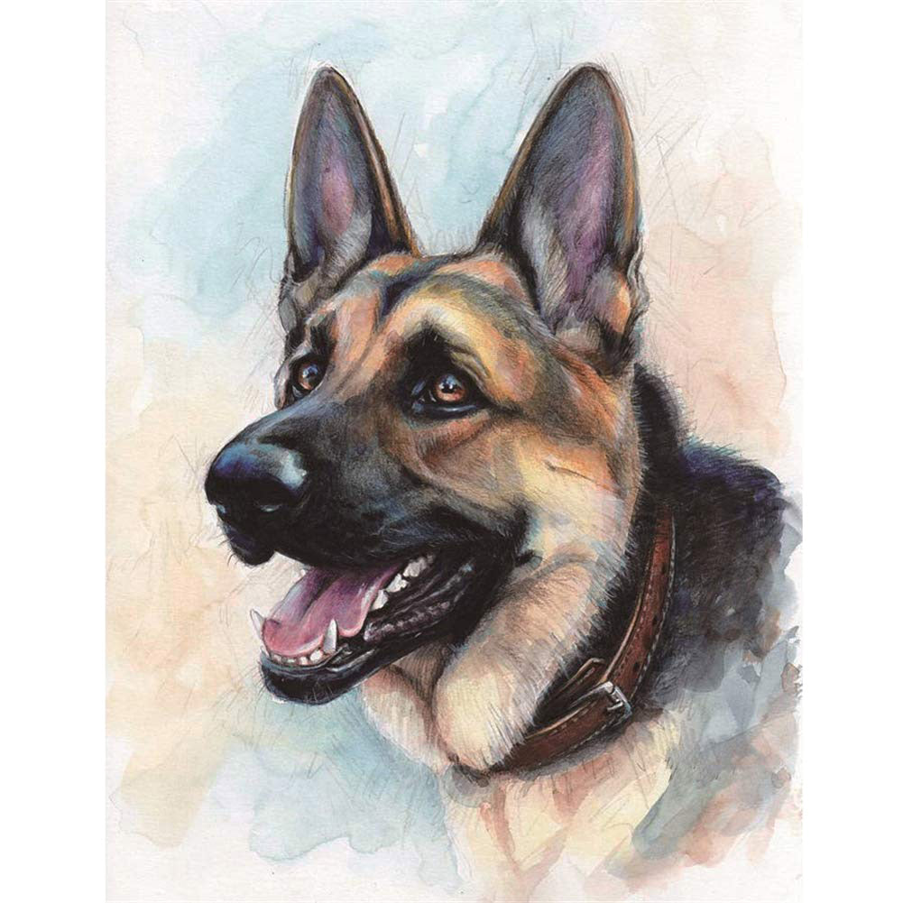 Dog - 11CT Stamped Cross Stitch 36*46CM