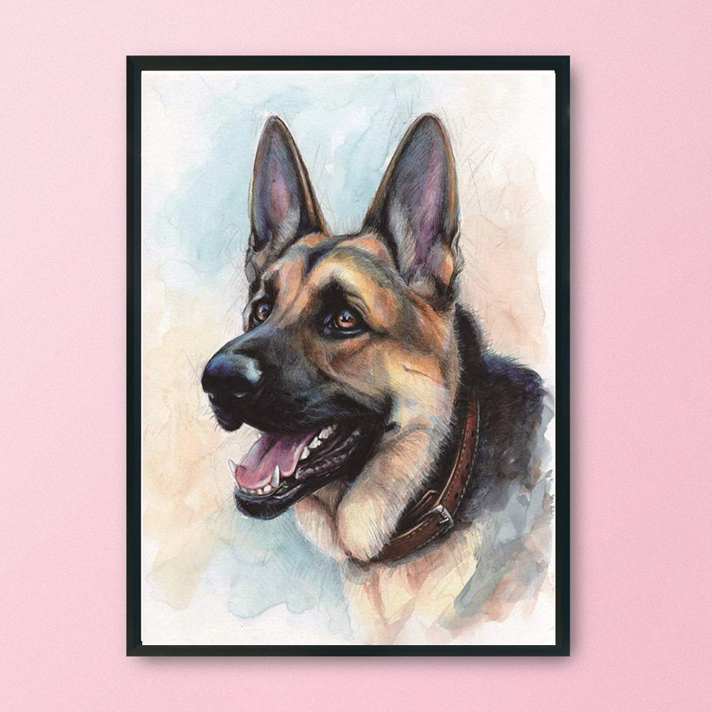 Dog - 11CT Stamped Cross Stitch 36*46CM