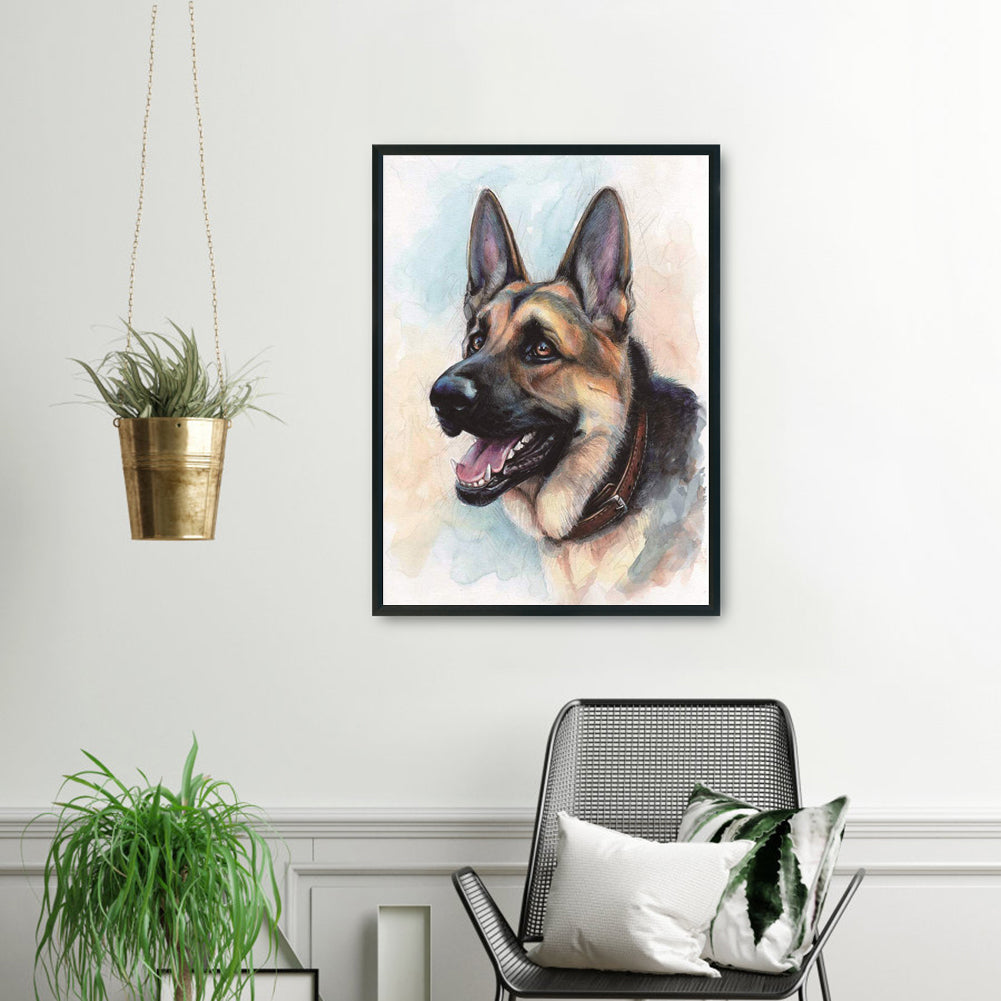 Dog - 11CT Stamped Cross Stitch 36*46CM