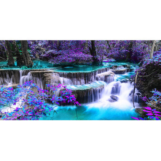 Waterfall - 11CT Stamped Cross Stitch 40*85CM