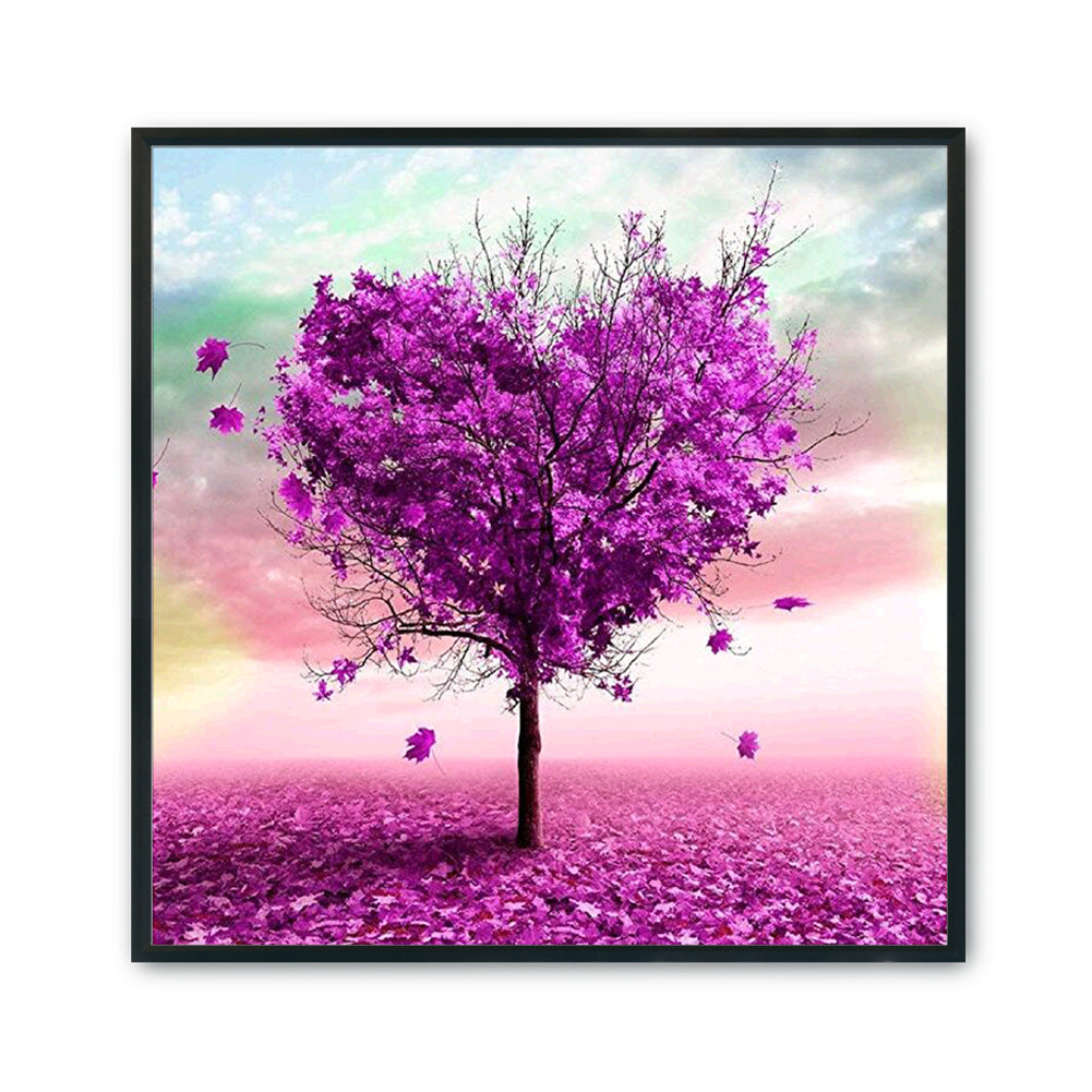 Love Tree - 11CT Stamped Cross Stitch 40*40CM