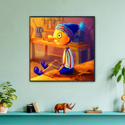 Cartoon - 11CT Stamped Cross Stitch 50*50CM