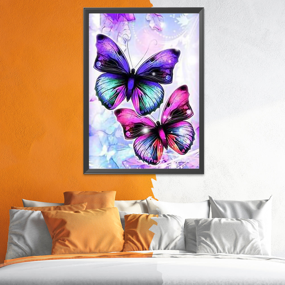 Butterfly - 11CT Stamped Cross Stitch 40*50CM