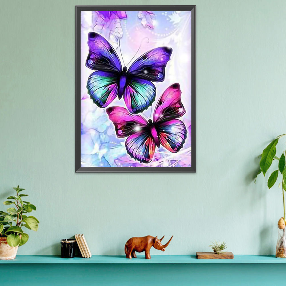 Butterfly - 11CT Stamped Cross Stitch 40*50CM