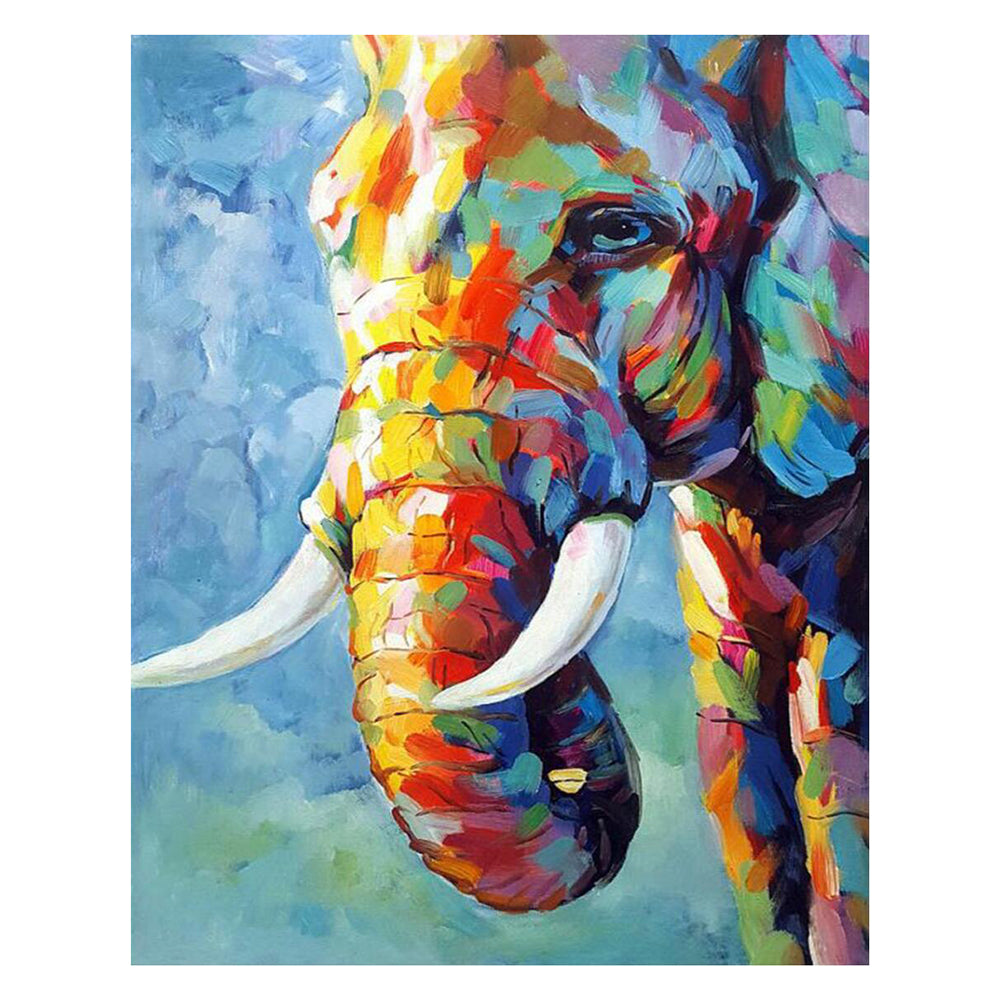 Elephant- 11CT Stamped Cross Stitch 40*50CM