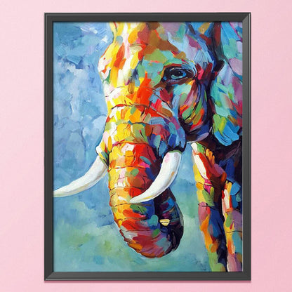 Elephant- 11CT Stamped Cross Stitch 40*50CM