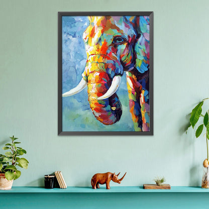 Elephant- 11CT Stamped Cross Stitch 40*50CM