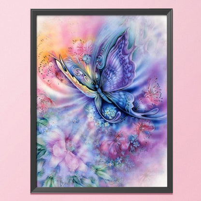 Butterfly - 11CT Stamped Cross Stitch 40*50CM