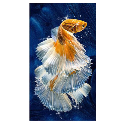 Goldfish - 11CT Stamped Cross Stitch 30*55CM