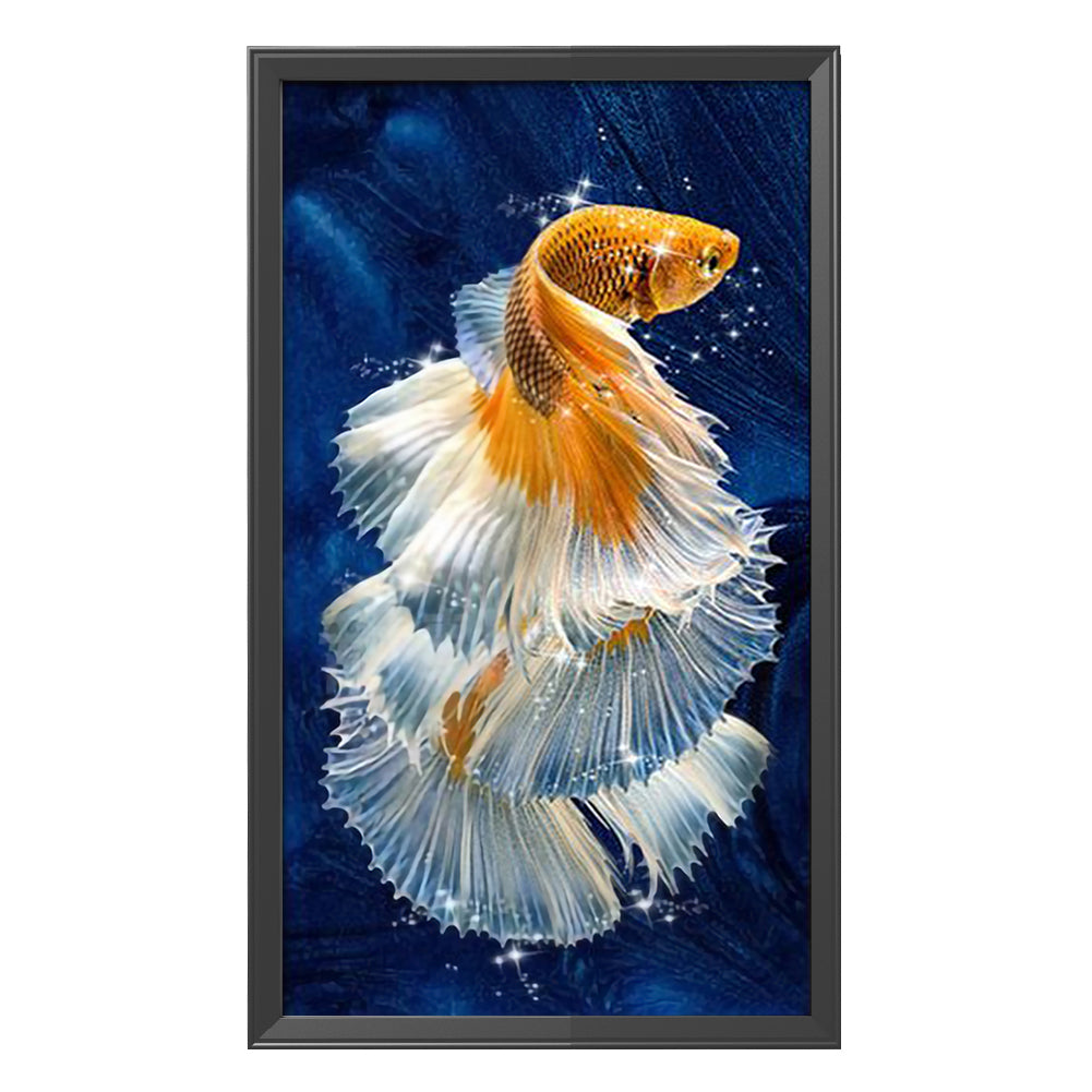 Goldfish - 11CT Stamped Cross Stitch 30*55CM