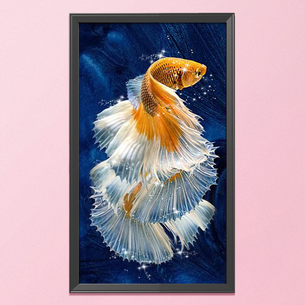 Goldfish - 11CT Stamped Cross Stitch 30*55CM