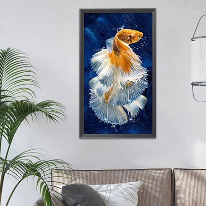 Goldfish - 11CT Stamped Cross Stitch 30*55CM