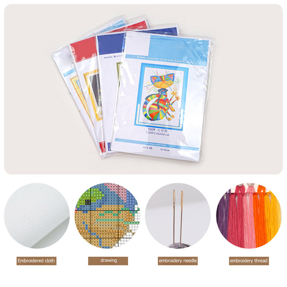 Big Eye Sewing Needles Set Stainless Steel Stitching Tools (3pcs a bottle)