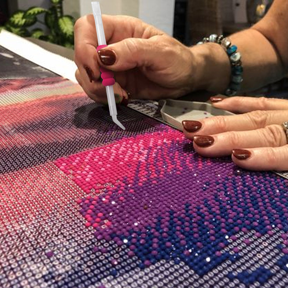 Anti-fatigue Elbow Point Drill Pen DIY Stick Bead Tool for Diamond Painting