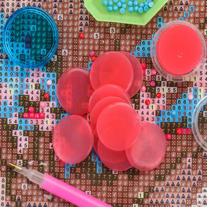 Glue Clay Tool Diamond Painting Accessories DIY Crafts Point Drill Clay Box
