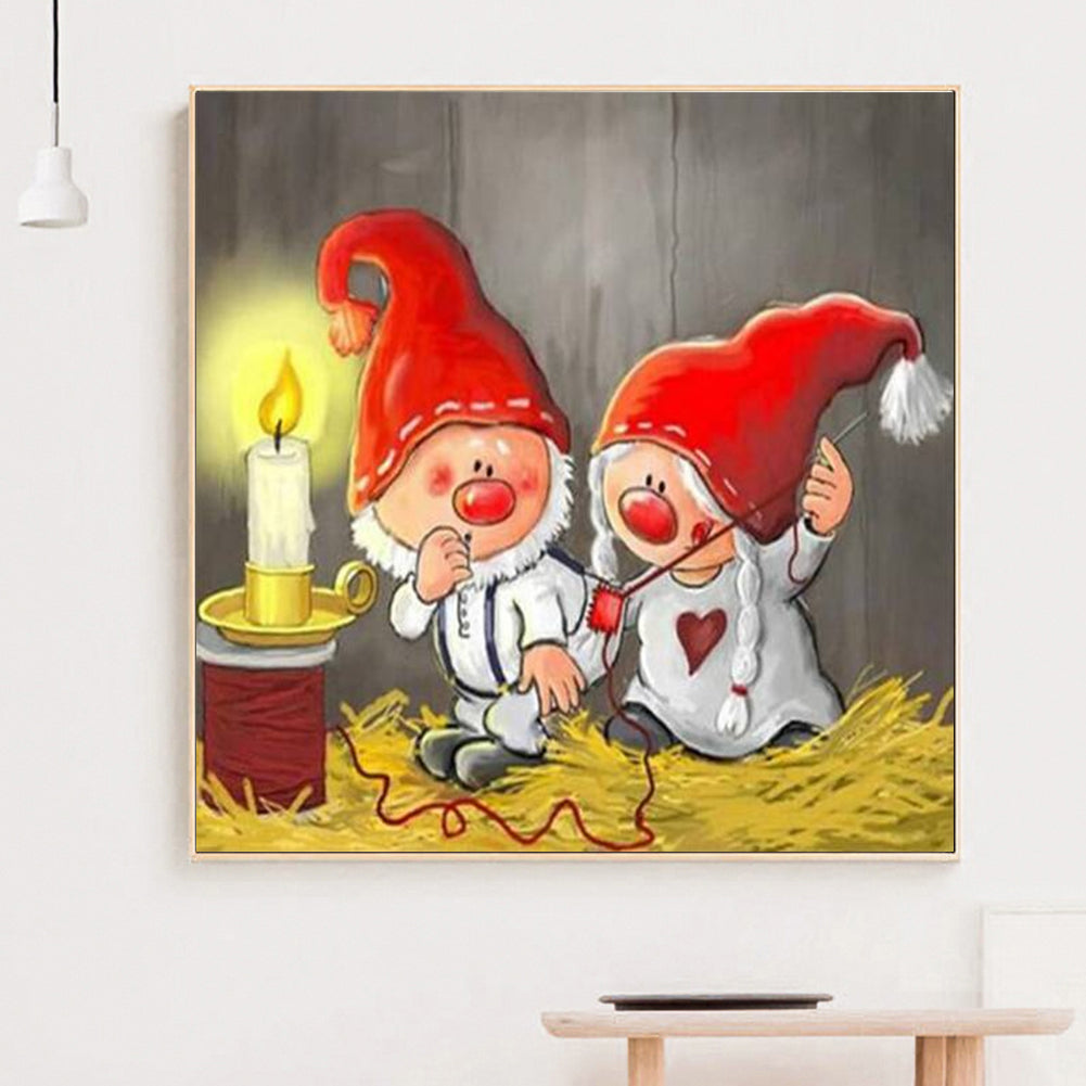 Gnome Goblin - Full Round Drill Diamond Painting 30*30CM