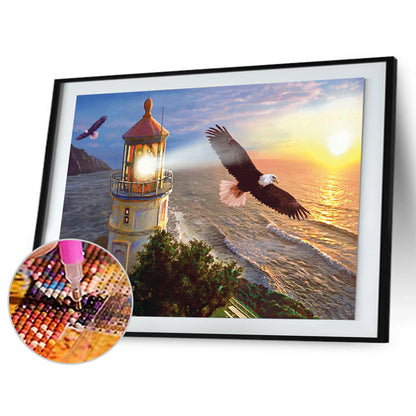 Eagle - Full Round Drill Diamond Painting 40*30CM