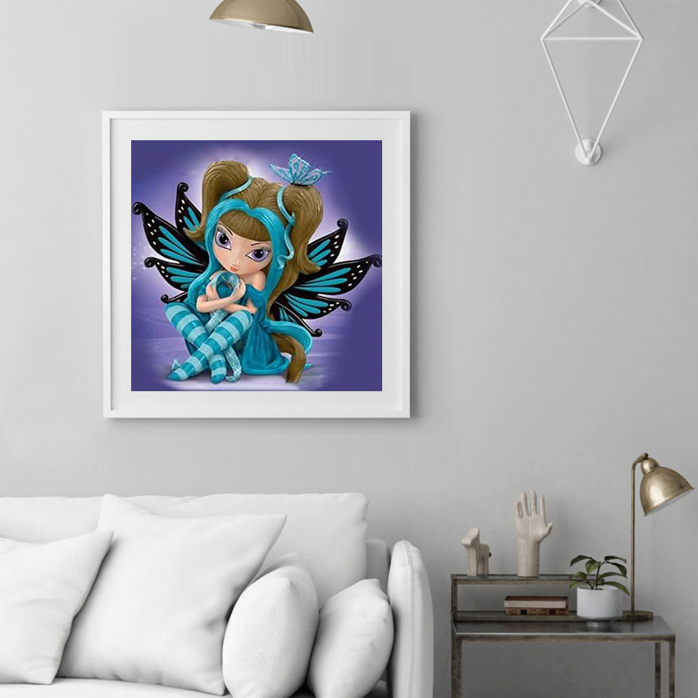 Fairy - Full Round Drill Diamond Painting 30*30CM