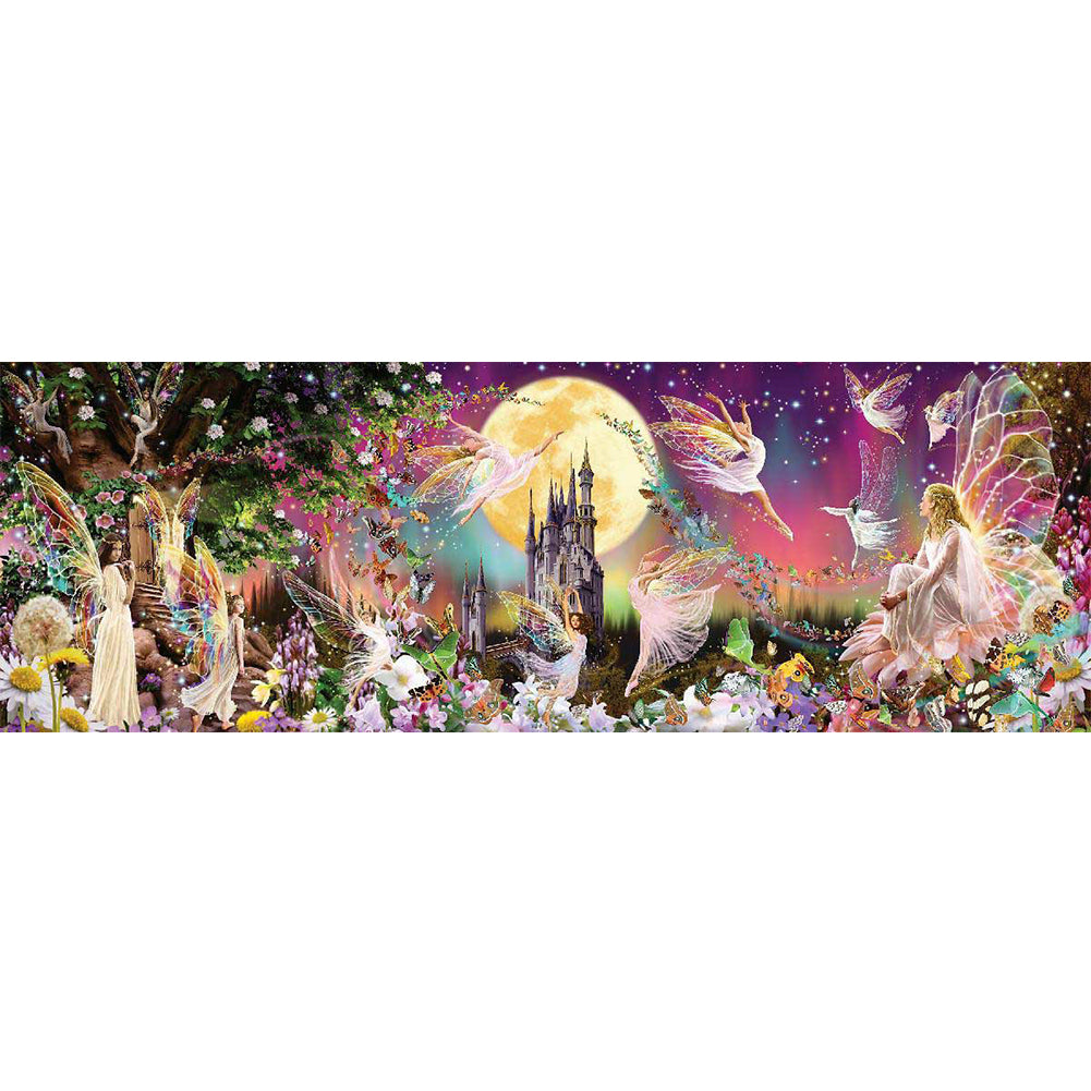 Fairy - Full Round Drill Diamond Painting 90*30CM