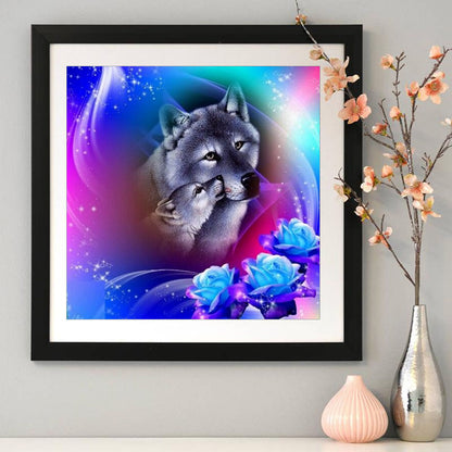 Wolf - Full Round Drill Diamond Painting 30*30CM